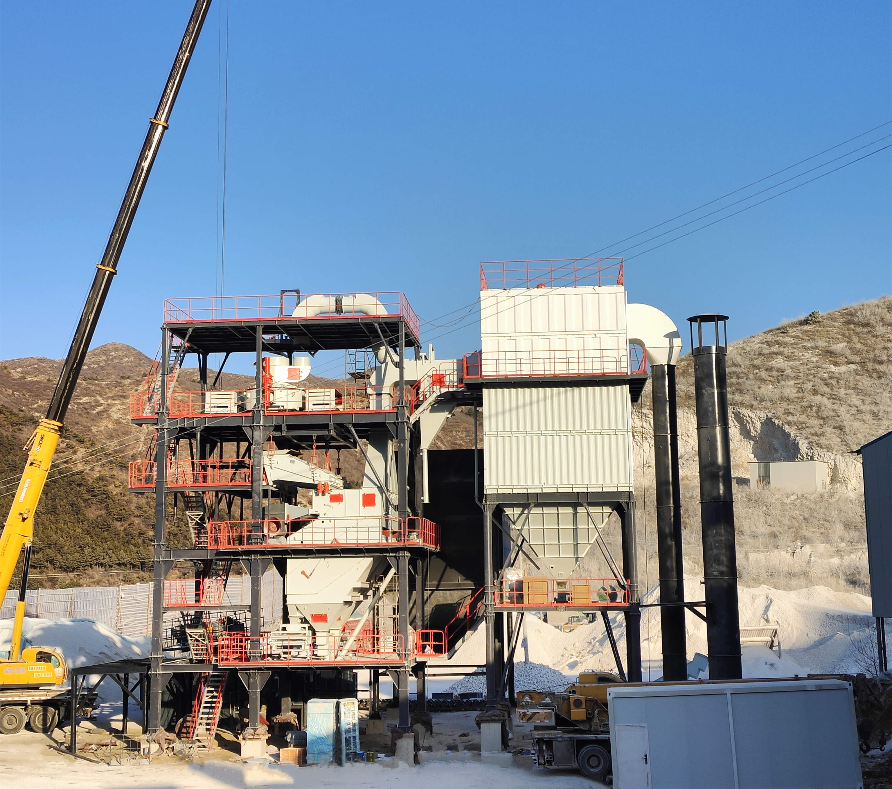 湖北礦產(chǎn)資源釋放，制砂樓助力砂石企業(yè)生產(chǎn)高品質機制砂