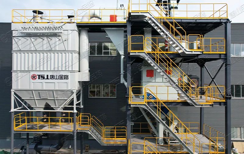 浙江干法制砂樓項目安裝飛快，馬上完工！