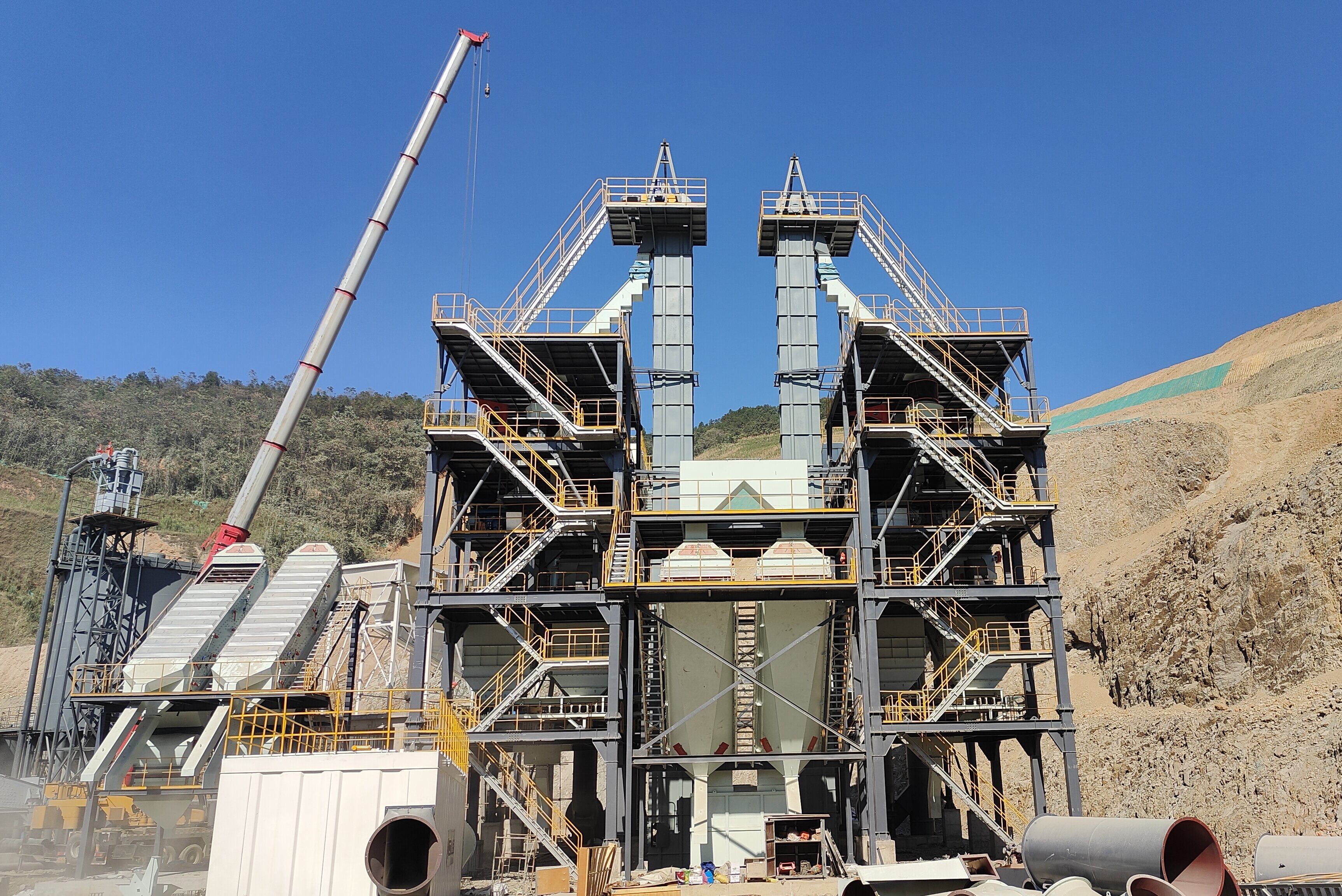 干法制砂樓生產(chǎn)的機制砂與水洗砂，誰的品質(zhì)更勝一籌？